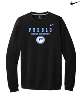 Pueblo HS Cross Country Block - Mens Nike Crewneck