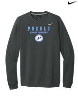 Pueblo HS Cross Country Block - Mens Nike Crewneck