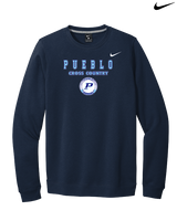 Pueblo HS Cross Country Block - Mens Nike Crewneck