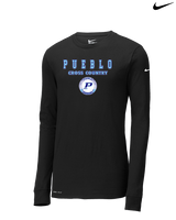 Pueblo HS Cross Country Block - Mens Nike Longsleeve