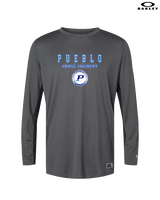 Pueblo HS Cross Country Block - Mens Oakley Longsleeve