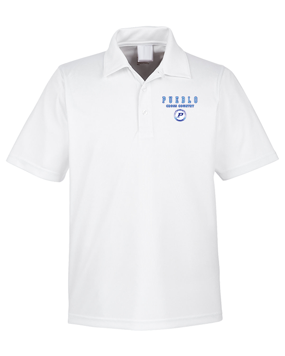 Pueblo HS Cross Country Block - Mens Polo