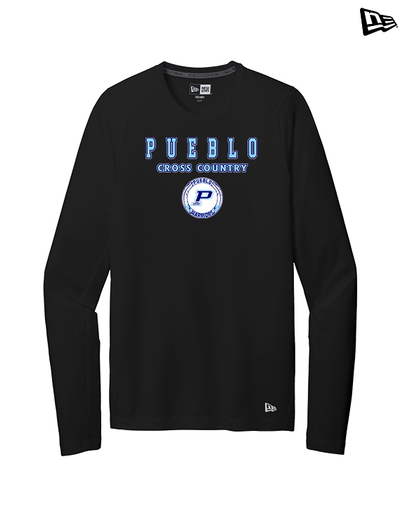Pueblo HS Cross Country Block - New Era Performance Long Sleeve