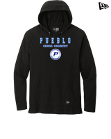 Pueblo HS Cross Country Block - New Era Tri-Blend Hoodie