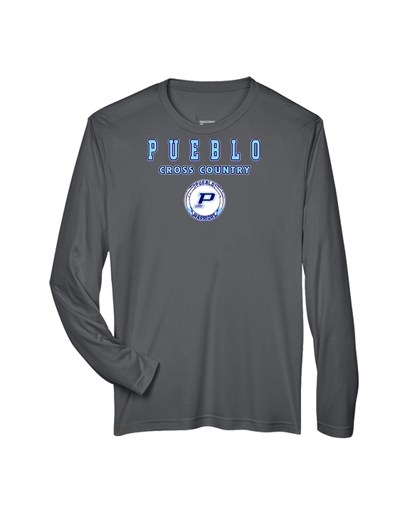 Pueblo HS Cross Country Block - Performance Longsleeve