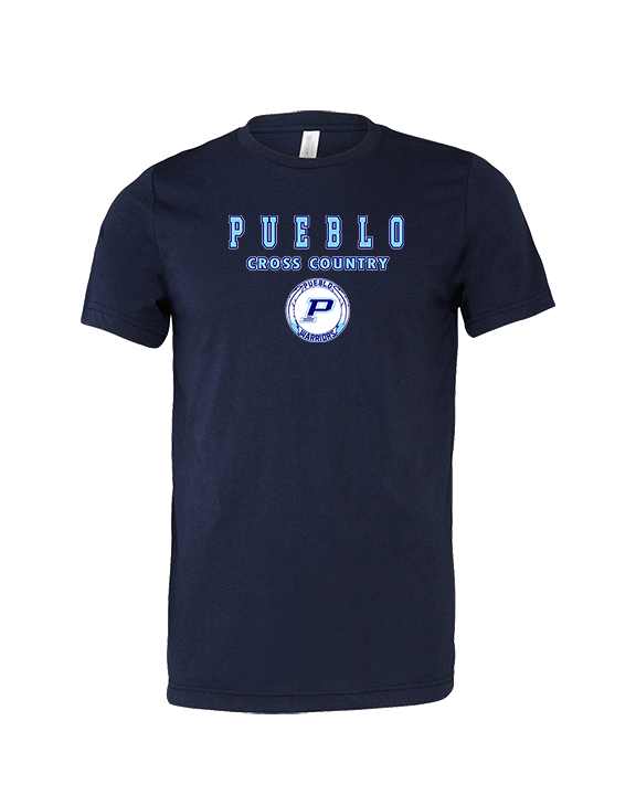 Pueblo HS Cross Country Block - Tri-Blend Shirt