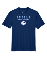 Pueblo HS Cross Country Block - Youth Performance Shirt