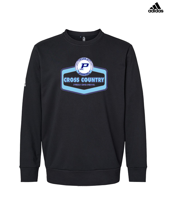 Pueblo HS Cross Country Board - Mens Adidas Crewneck