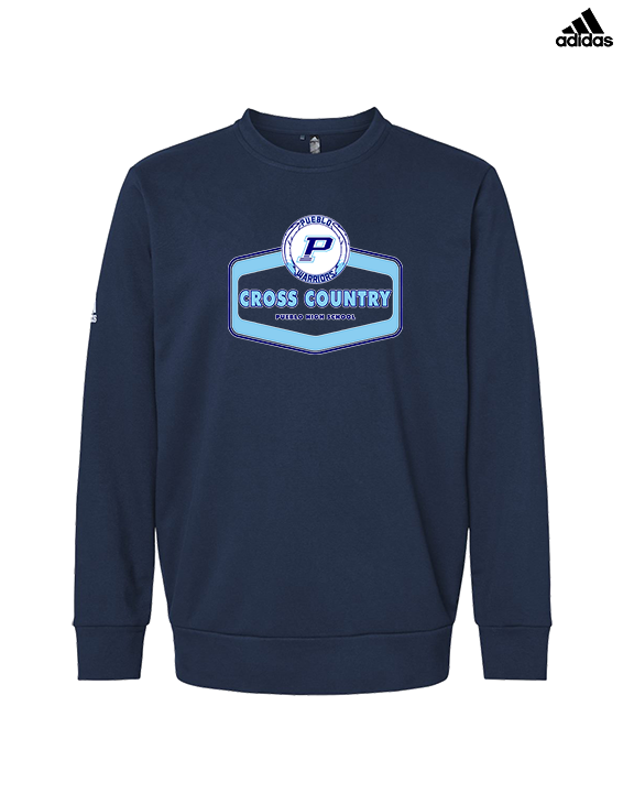 Pueblo HS Cross Country Board - Mens Adidas Crewneck