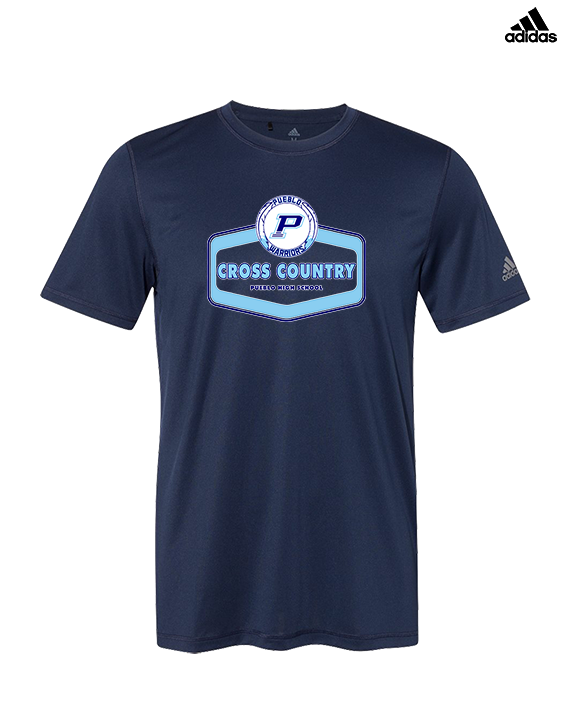 Pueblo HS Cross Country Board - Mens Adidas Performance Shirt