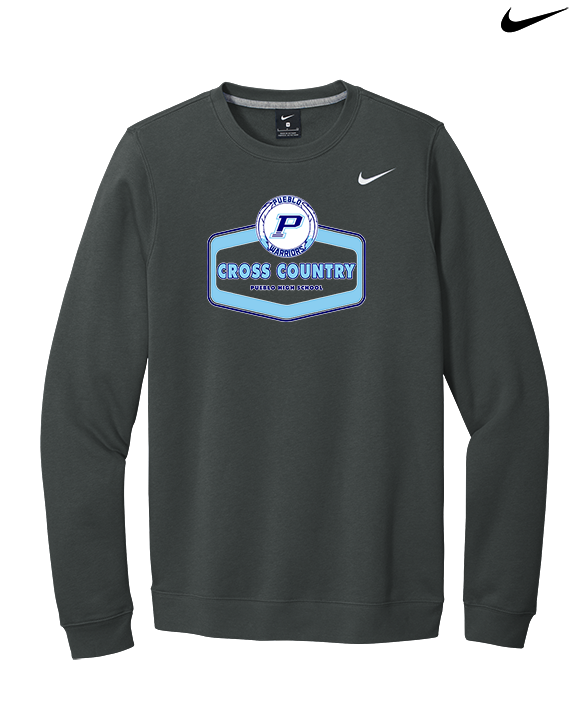 Pueblo HS Cross Country Board - Mens Nike Crewneck