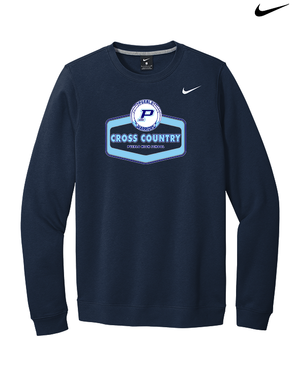 Pueblo HS Cross Country Board - Mens Nike Crewneck