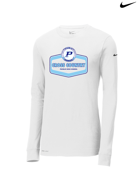 Pueblo HS Cross Country Board - Mens Nike Longsleeve