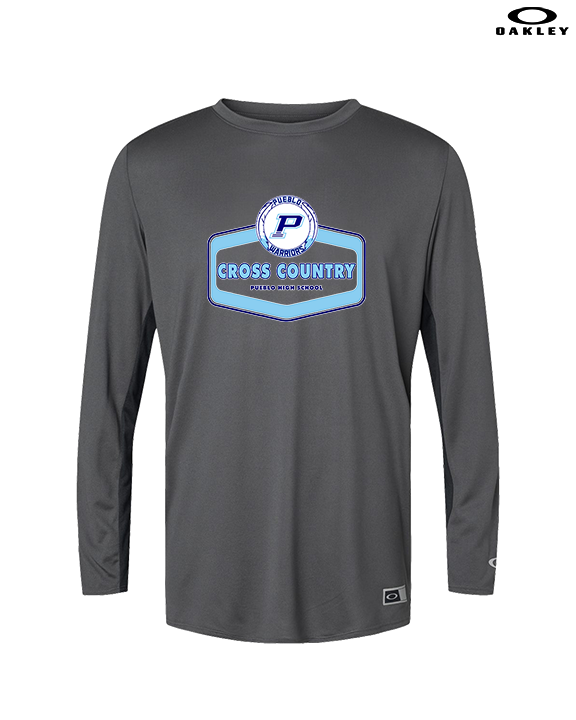 Pueblo HS Cross Country Board - Mens Oakley Longsleeve