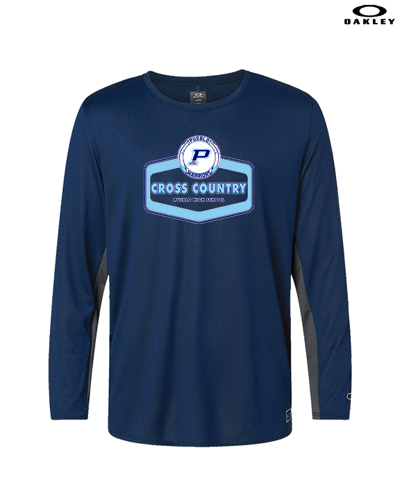 Pueblo HS Cross Country Board - Mens Oakley Longsleeve
