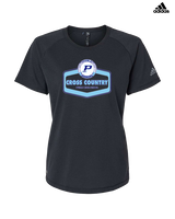 Pueblo HS Cross Country Board - Womens Adidas Performance Shirt