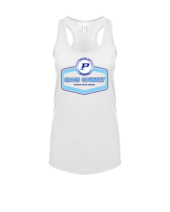 Pueblo HS Cross Country Board - Womens Tank Top