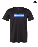 Pueblo HS Cross Country Pennant - Mens Adidas Performance Shirt