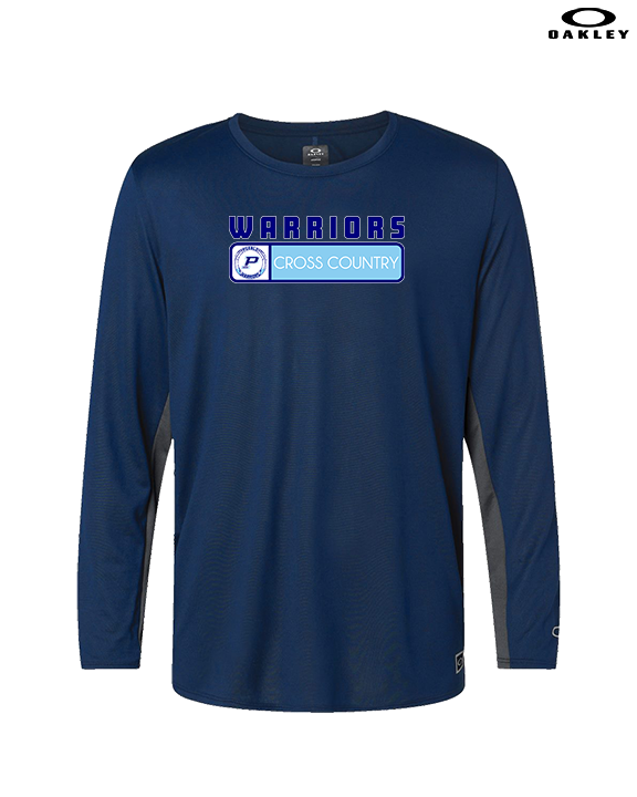 Pueblo HS Cross Country Pennant - Mens Oakley Longsleeve