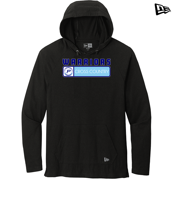 Pueblo HS Cross Country Pennant - New Era Tri-Blend Hoodie