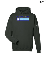 Pueblo HS Cross Country Pennant - Nike Club Fleece Hoodie