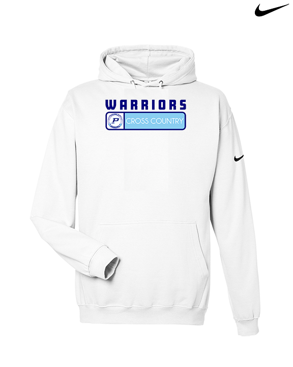 Pueblo HS Cross Country Pennant - Nike Club Fleece Hoodie