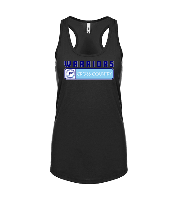 Pueblo HS Cross Country Pennant - Womens Tank Top