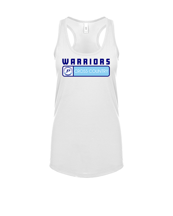 Pueblo HS Cross Country Pennant - Womens Tank Top
