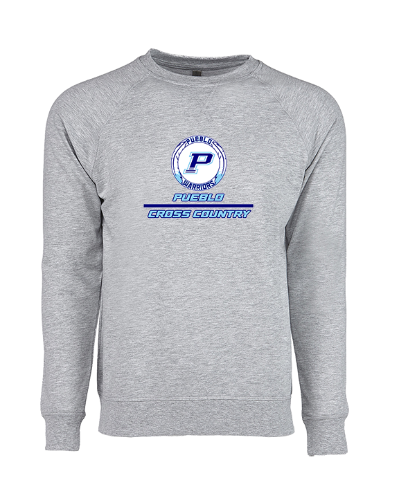 Pueblo HS Cross Country Split - Crewneck Sweatshirt