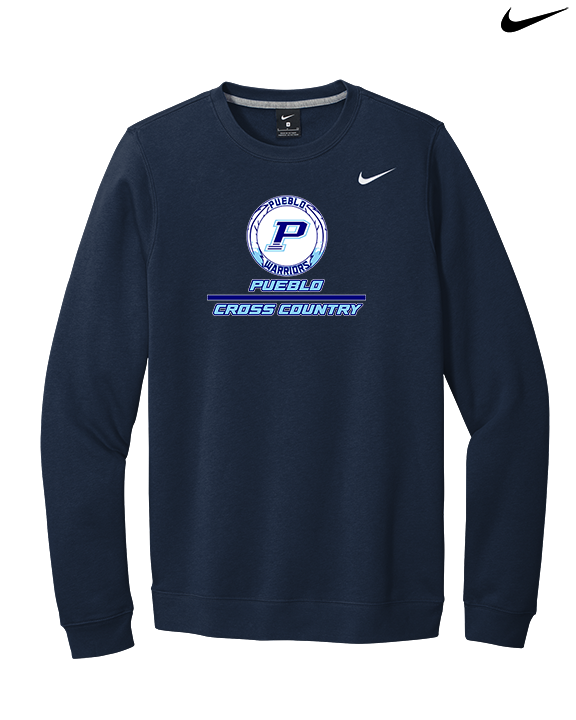 Pueblo HS Cross Country Split - Mens Nike Crewneck