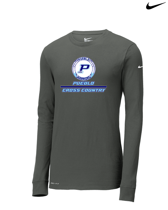 Pueblo HS Cross Country Split - Mens Nike Longsleeve