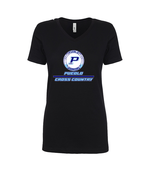 Pueblo HS Cross Country Split - Womens Vneck