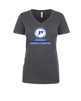 Pueblo HS Cross Country Split - Womens Vneck