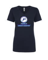 Pueblo HS Cross Country Split - Womens Vneck