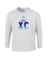 Pueblo HS Cross Country XC Splatter - Cotton Longsleeve