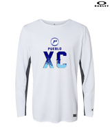 Pueblo HS Cross Country XC Splatter - Mens Oakley Longsleeve