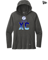 Pueblo HS Cross Country XC Splatter - New Era Tri-Blend Hoodie