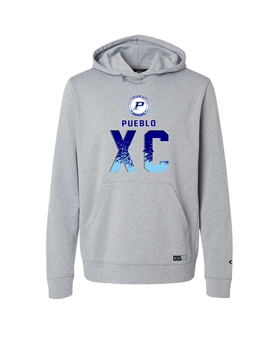 Pueblo HS Cross Country XC Splatter - Oakley Performance Hoodie