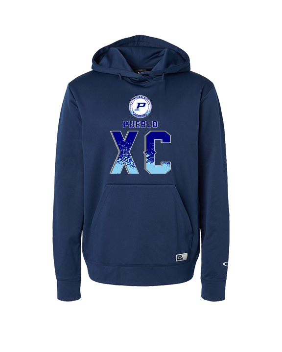 Pueblo HS Cross Country XC Splatter - Oakley Performance Hoodie