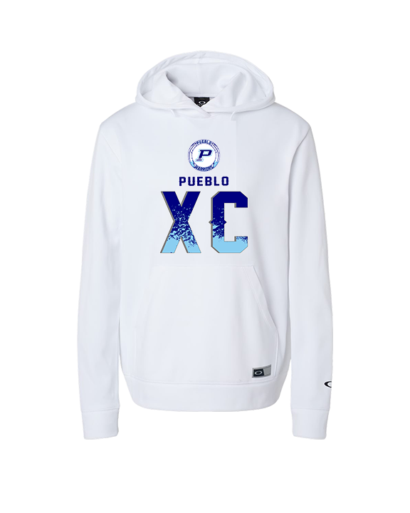 Pueblo HS Cross Country XC Splatter - Oakley Performance Hoodie