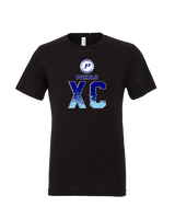 Pueblo HS Cross Country XC Splatter - Tri-Blend Shirt