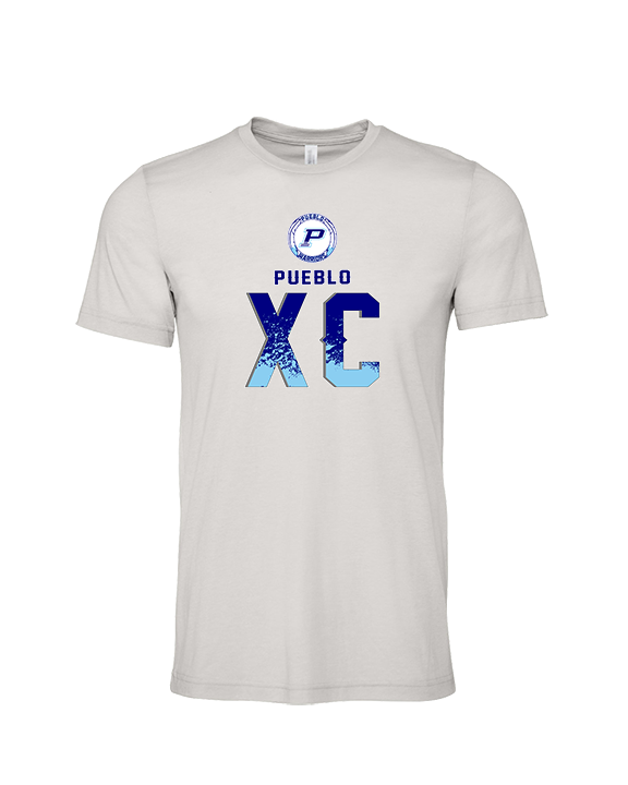 Pueblo HS Cross Country XC Splatter - Tri-Blend Shirt