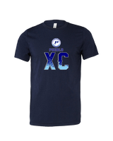 Pueblo HS Cross Country XC Splatter - Tri-Blend Shirt