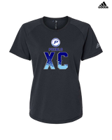 Pueblo HS Cross Country XC Splatter - Womens Adidas Performance Shirt