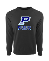 Pueblo HS Girls Soccer Stacked - Crewneck Sweatshirt