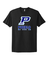 Pueblo HS Girls Soccer Stacked - Mens Select Cotton T-Shirt