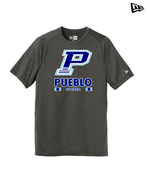 Pueblo HS Girls Soccer Stacked - New Era Performance Shirt