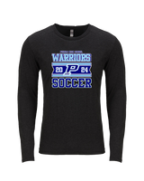 Pueblo HS Girls Soccer Stamp - Tri-Blend Long Sleeve