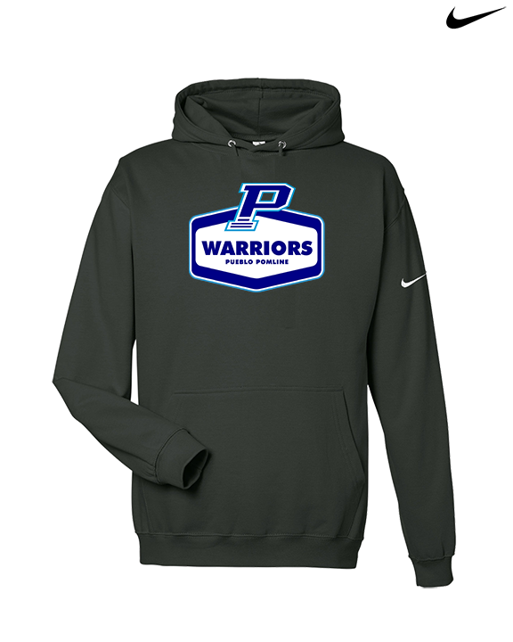 Pueblo HS Pom Board - Nike Club Fleece Hoodie