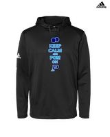 Pueblo HS Pom Keep Calm - Mens Adidas Hoodie